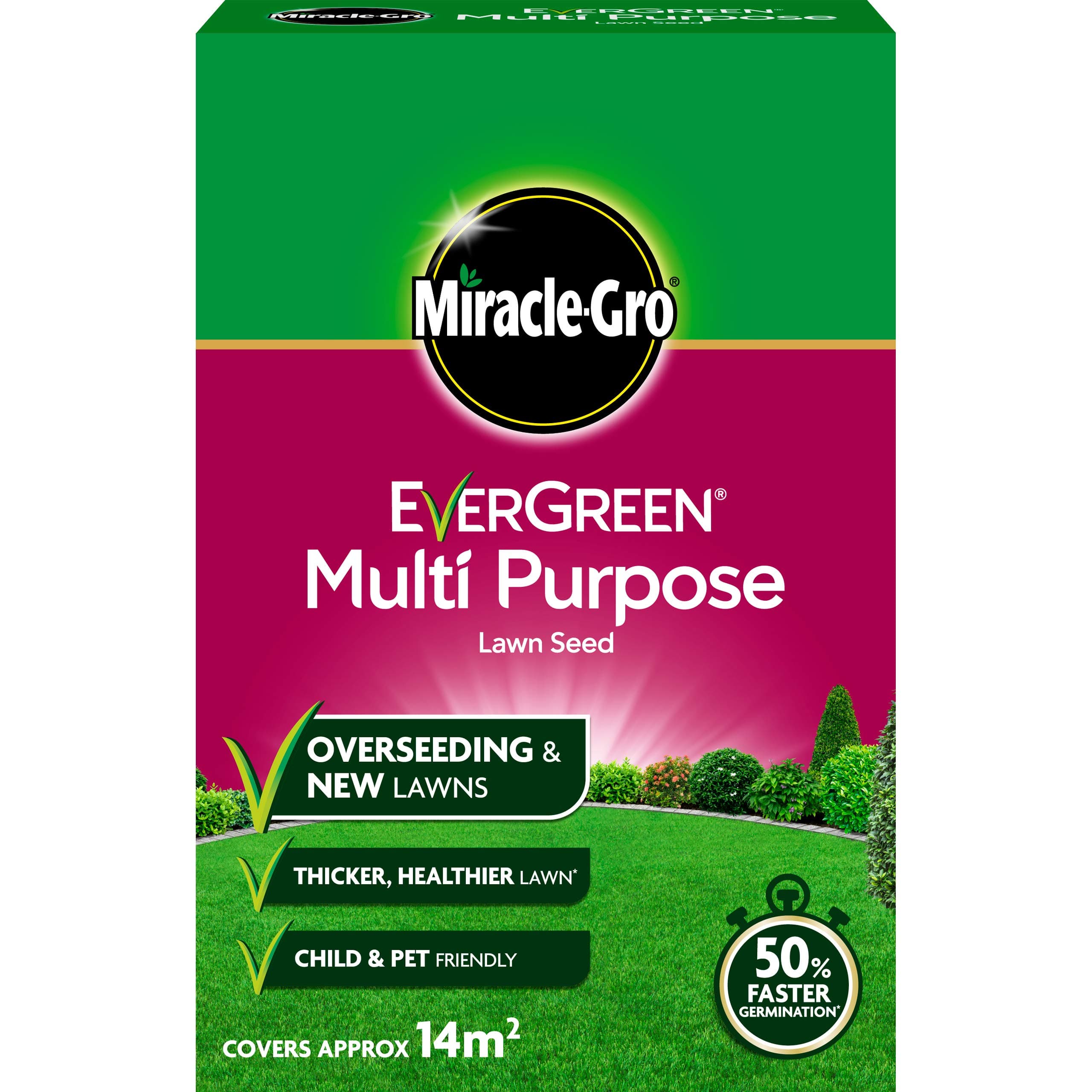EverGreen Multi-purpose Grass Seed 420 g - 14 m2