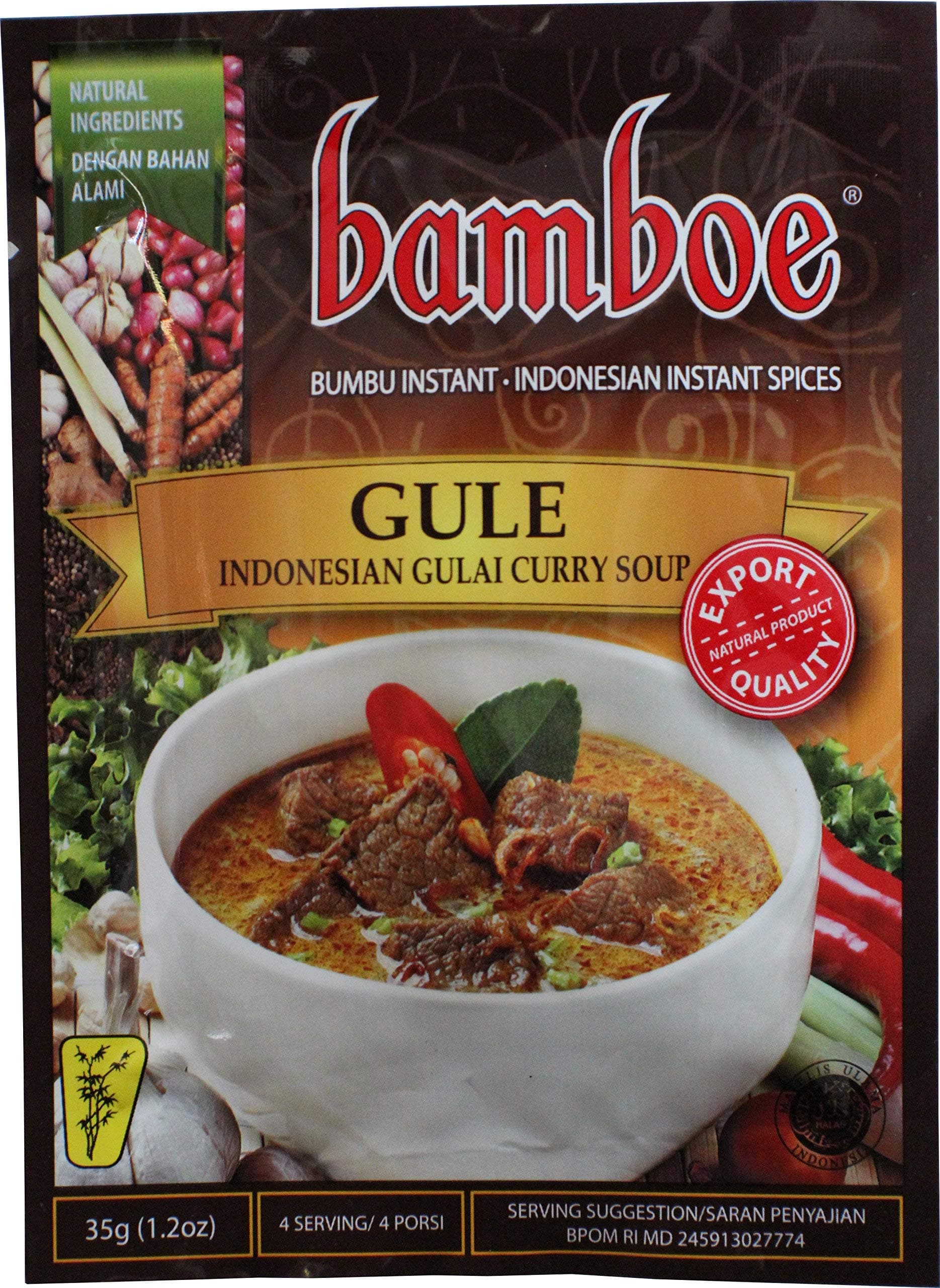Bamboe Gule ( Indonesian Mutton Curry Soup), 35 Gram (Pack of 3)