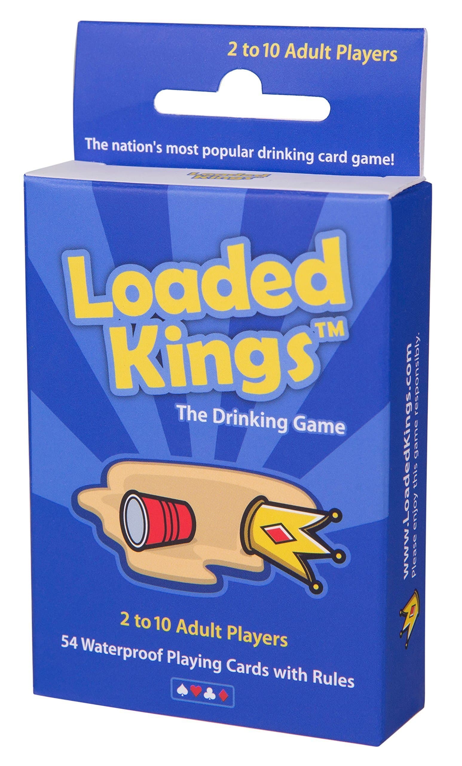 The Drinking Card Game (Waterproof Playing Cards)