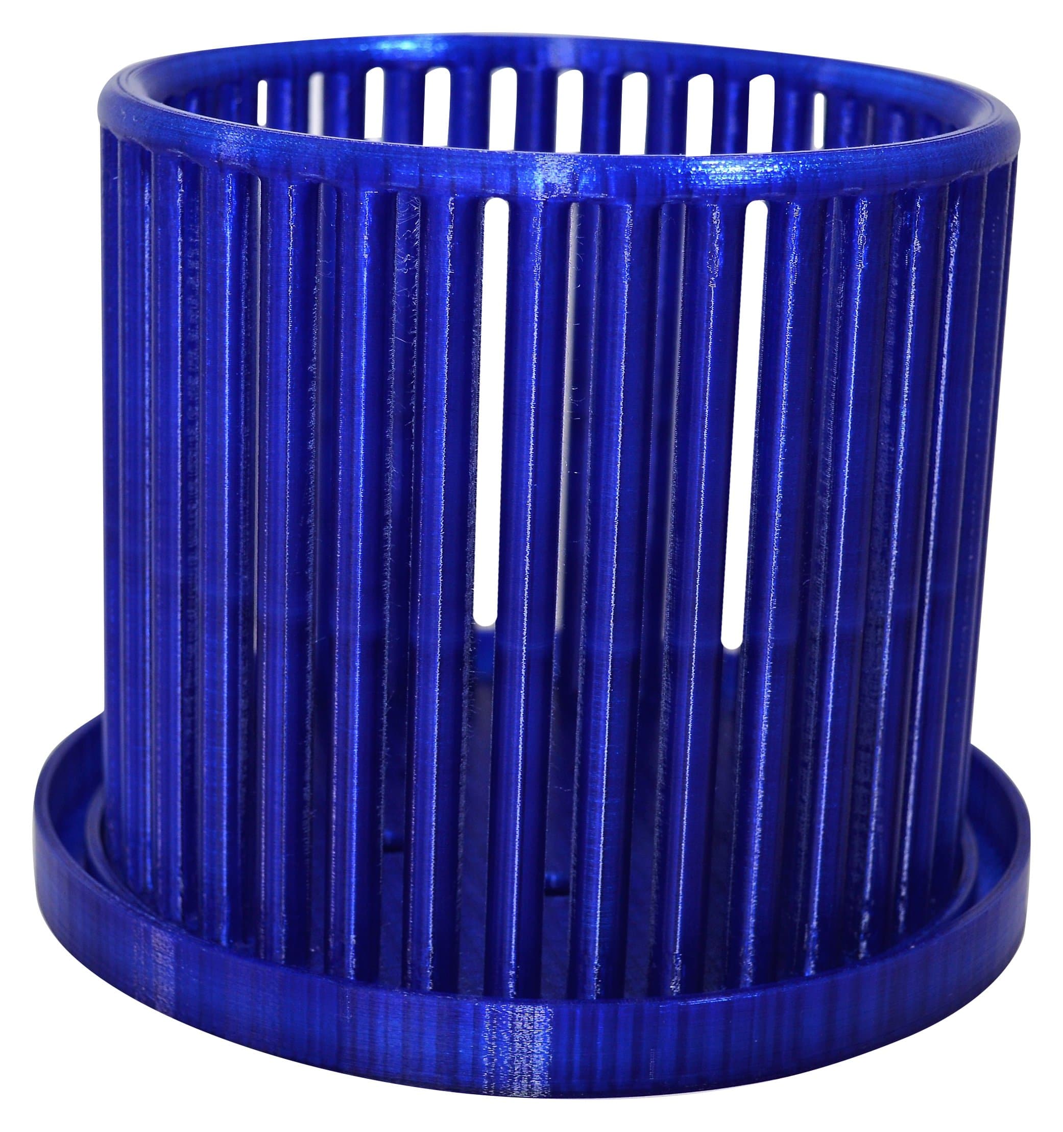 HD PRINTABLES 6" Carousel Orchid Pot, Blue