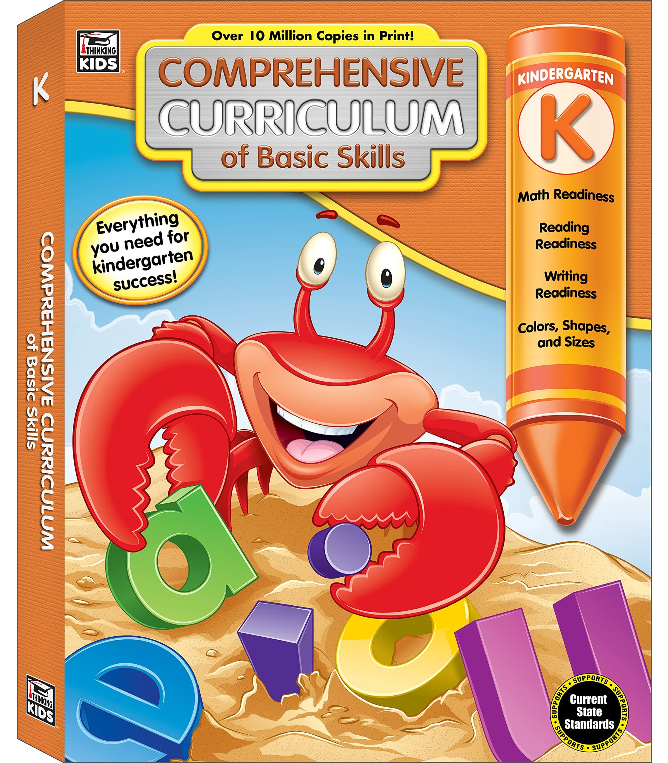 Thinking Kids Comprehensive Curriculum of Basic Skills, Grade K