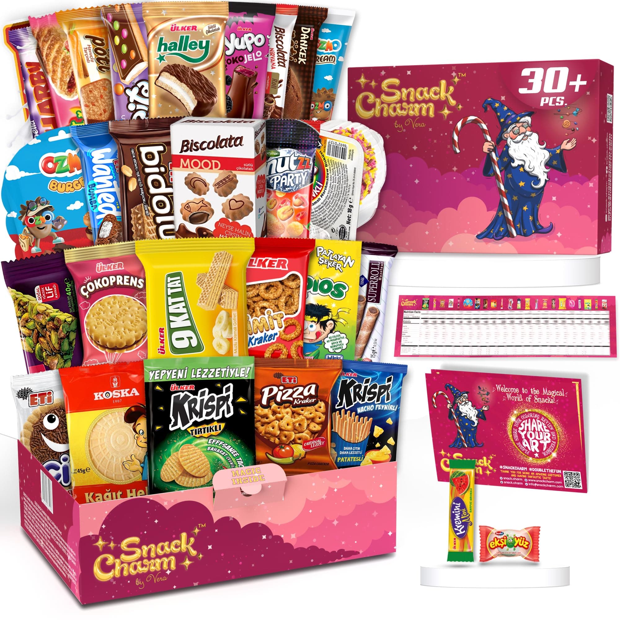 - Exotic Snacks, Mega International Snack Box, Imported Snacks, Candy Box from Around the World, Exotic Care Package, World Candy Box, Foreign Snack, Foreign Candy, Exotic Snack (Mega)