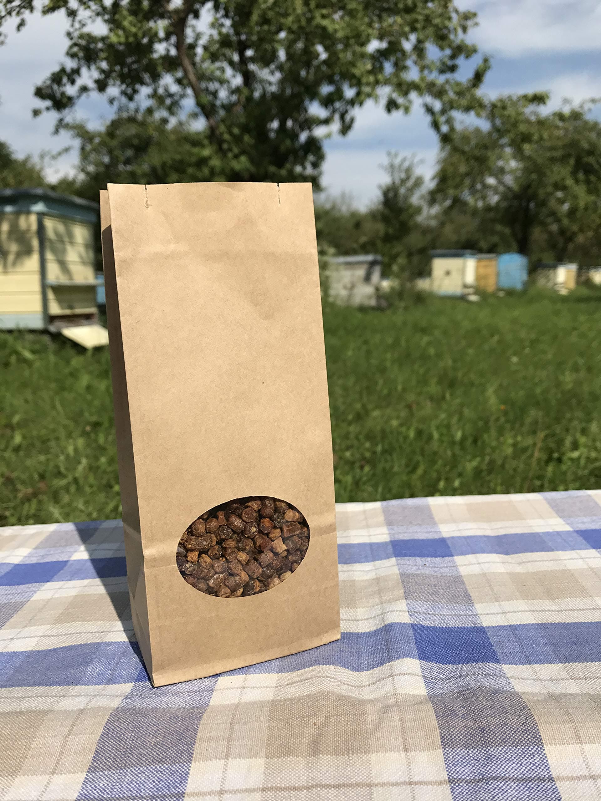 Bee Bread, Perga, Fermented Bee Pollen, Raw & Natural, No Preservatives, No Genetic Engineering, Suitable for Vegetarians, 250gr.