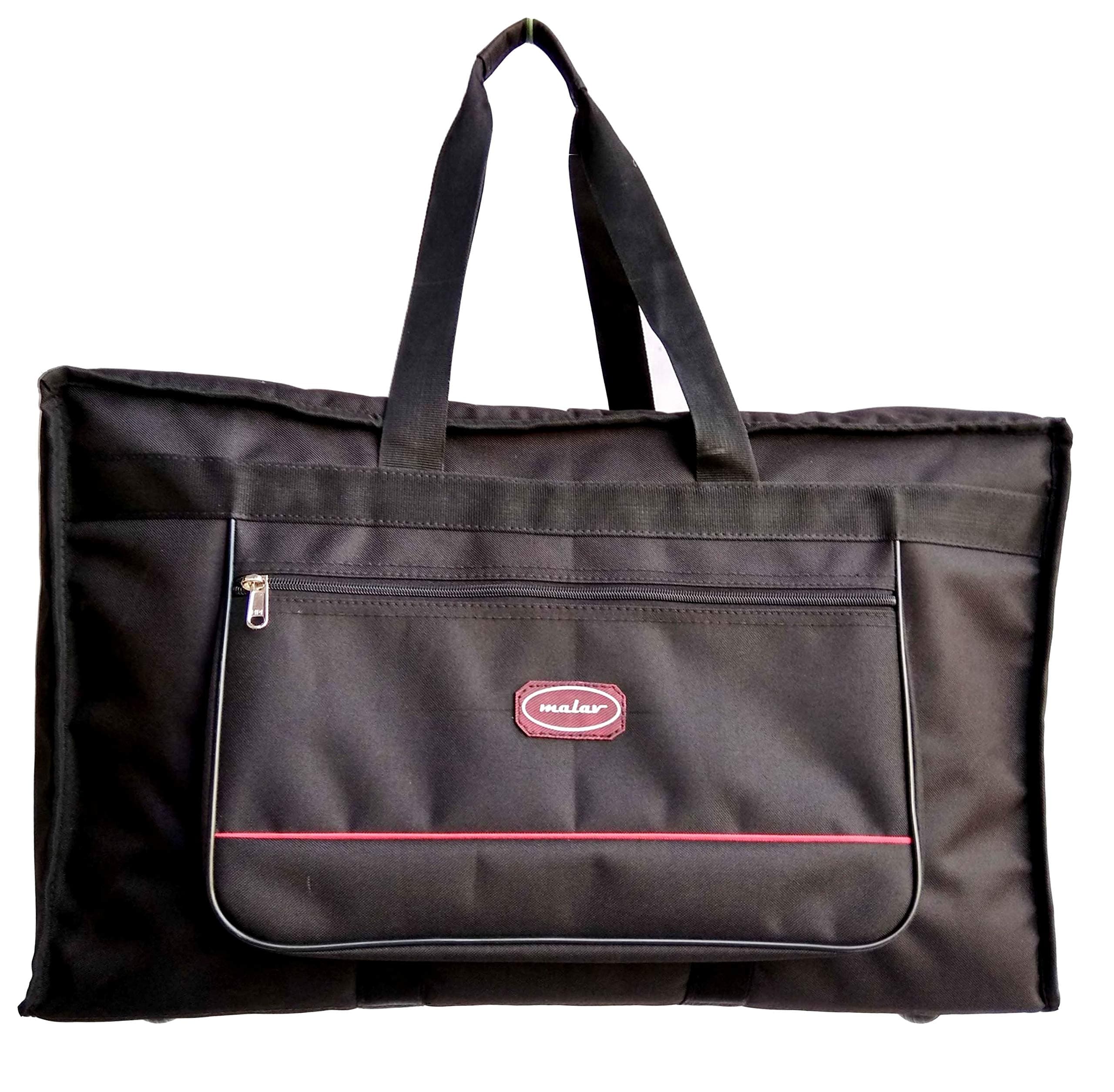 Malav Thick Padded Carry Bag (Black) for Folding Harmonium