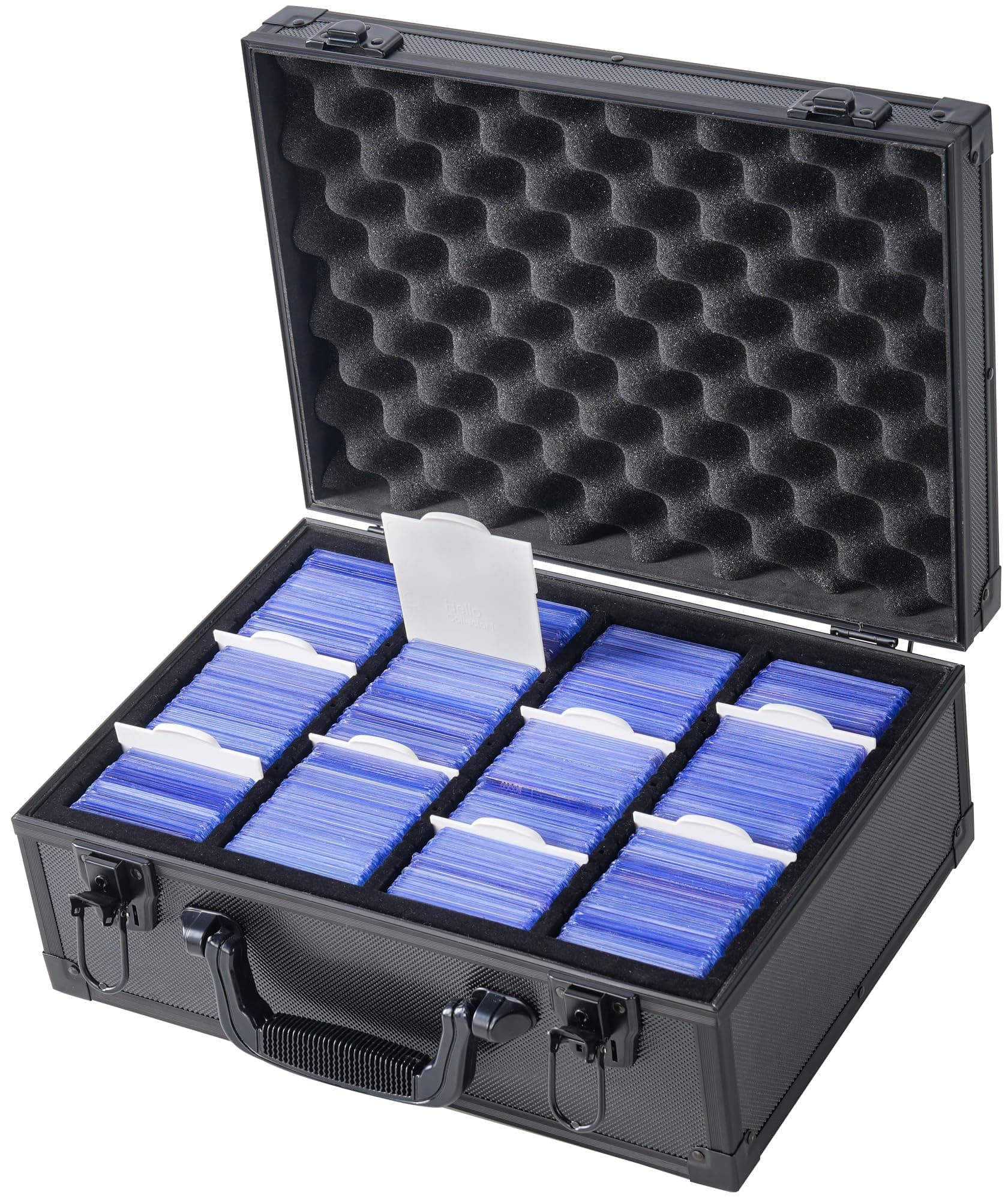 D DACCKIT Top Loaders Storage Box - Hard Case for 3" x 4" 35pt Rigid Card Holders for Trading Cards & Sports Cards (Fits Top Loaders and Magnetic Card Holders)