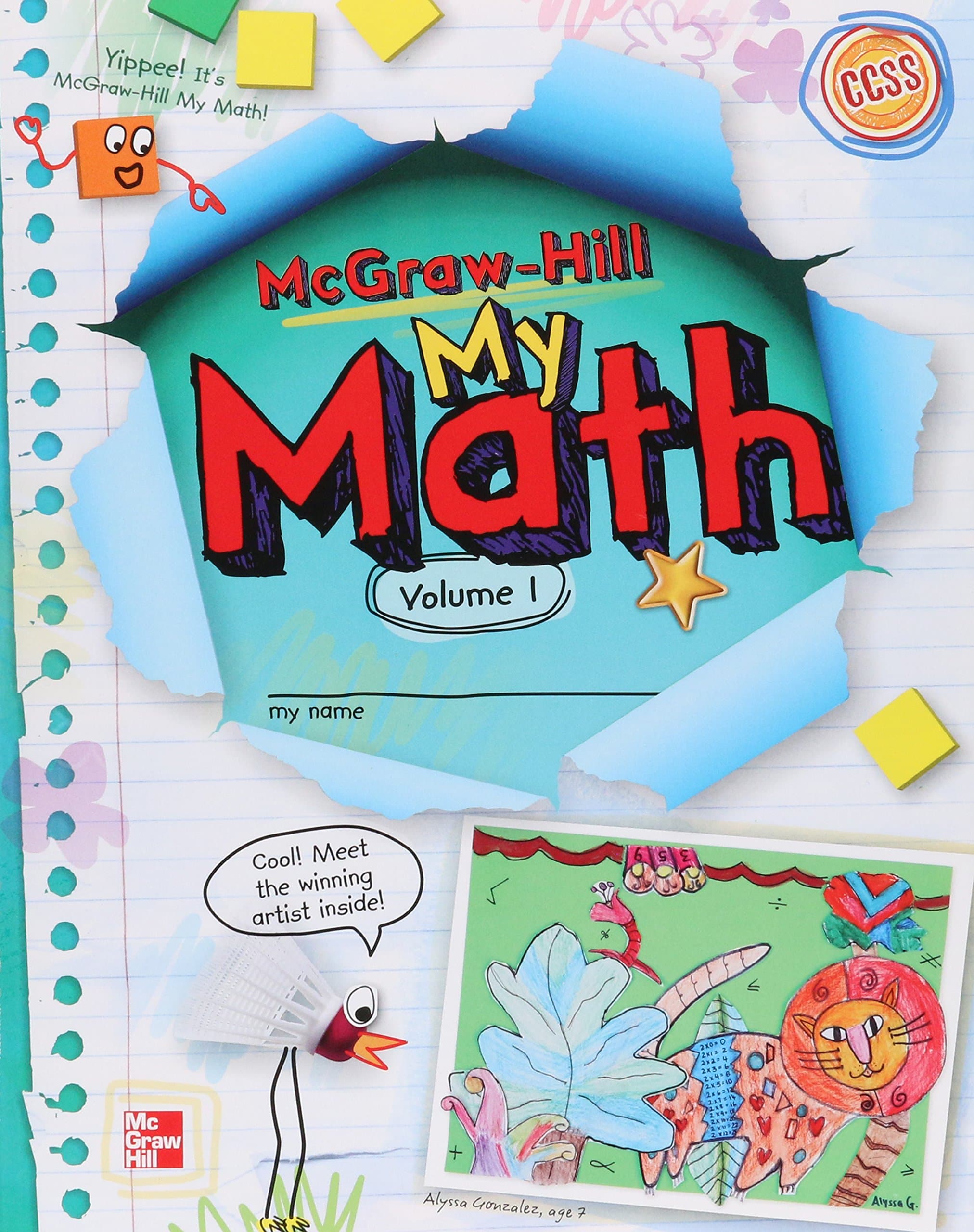 McGraw-Hill Education My Math, Grade 2, Student Edition, Volume 1 (Elementary Math Connects)