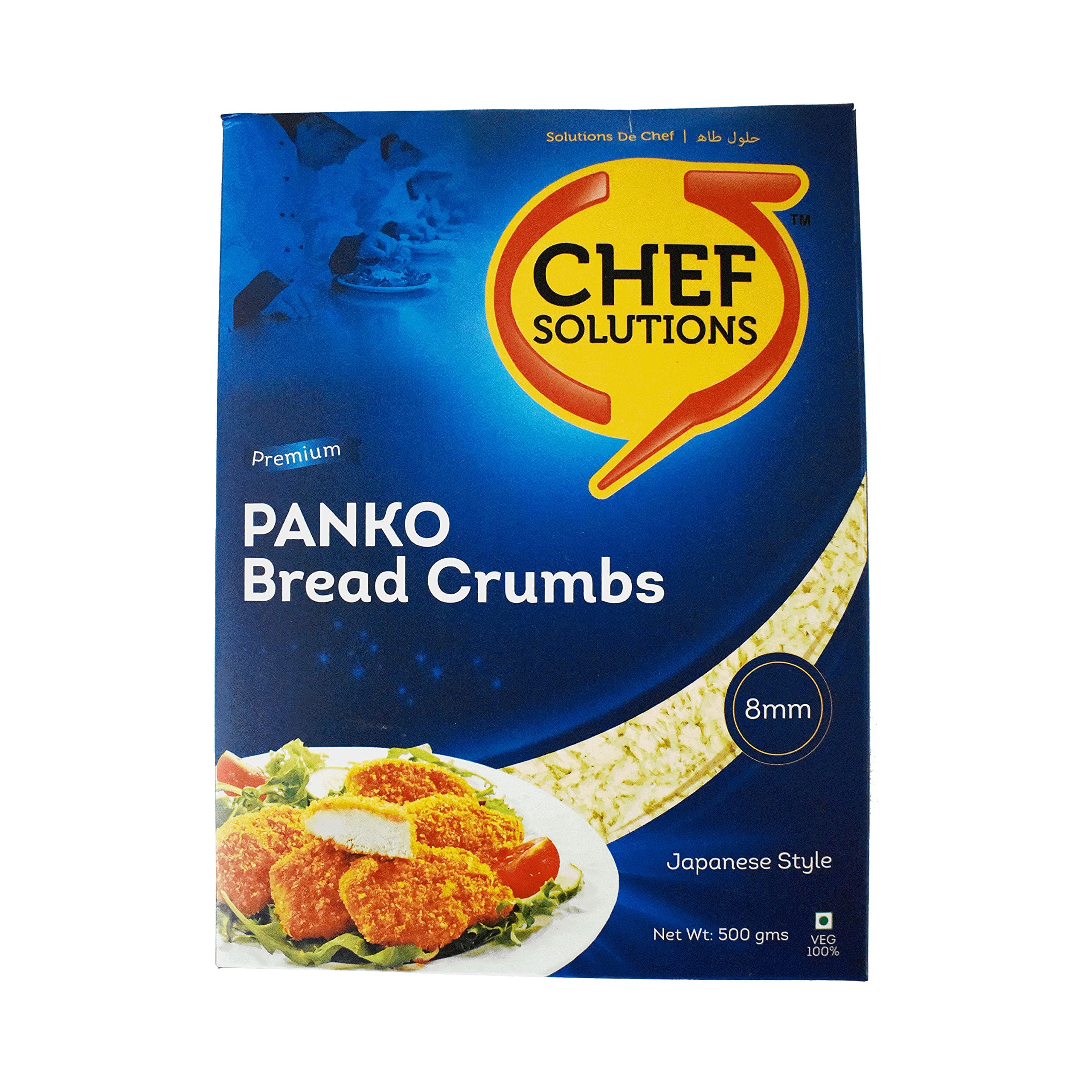 Panko Bread Crumbs - 8mm, 500gm