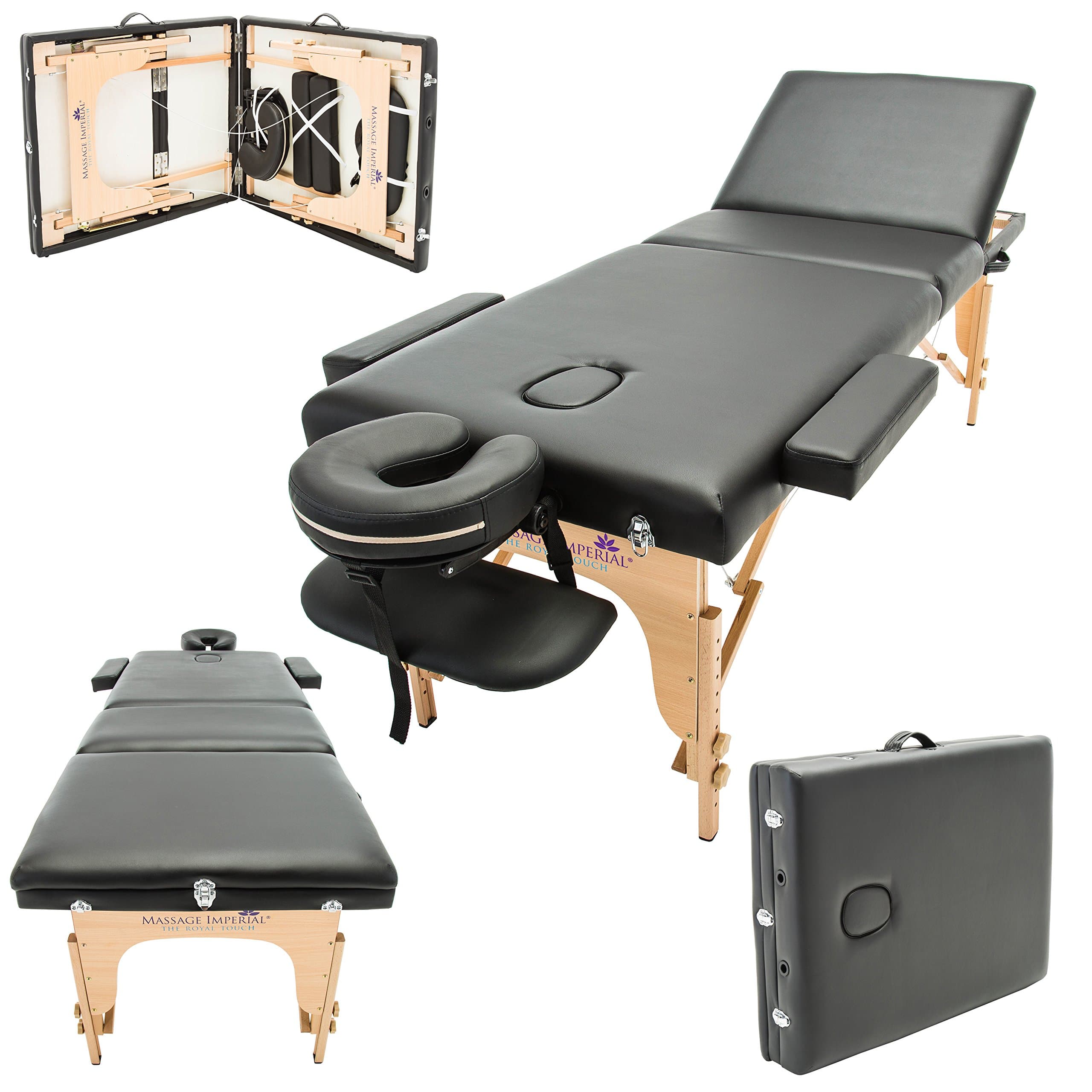 Chalfont Massage Table Black