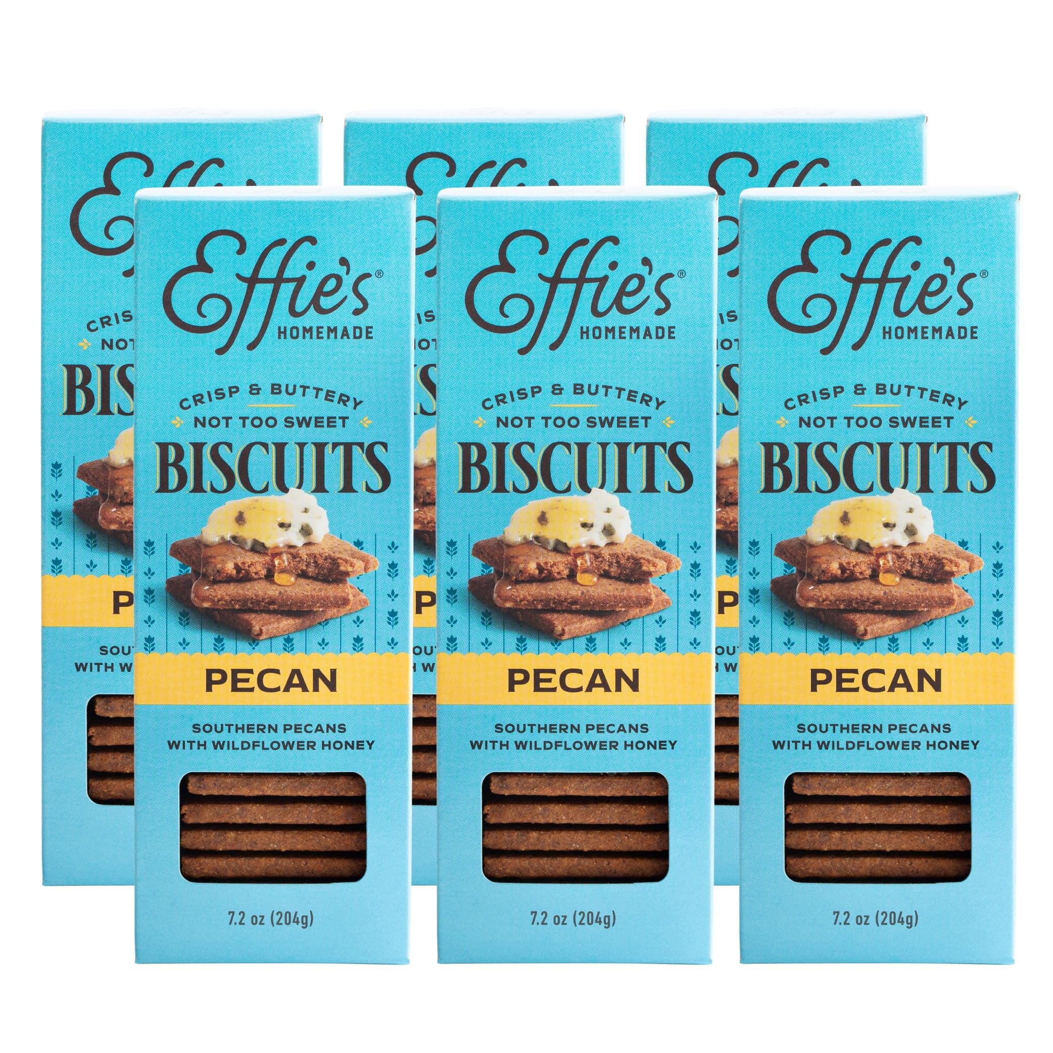 Effie's Homemade Biscuits - Pecan - 6 Pack