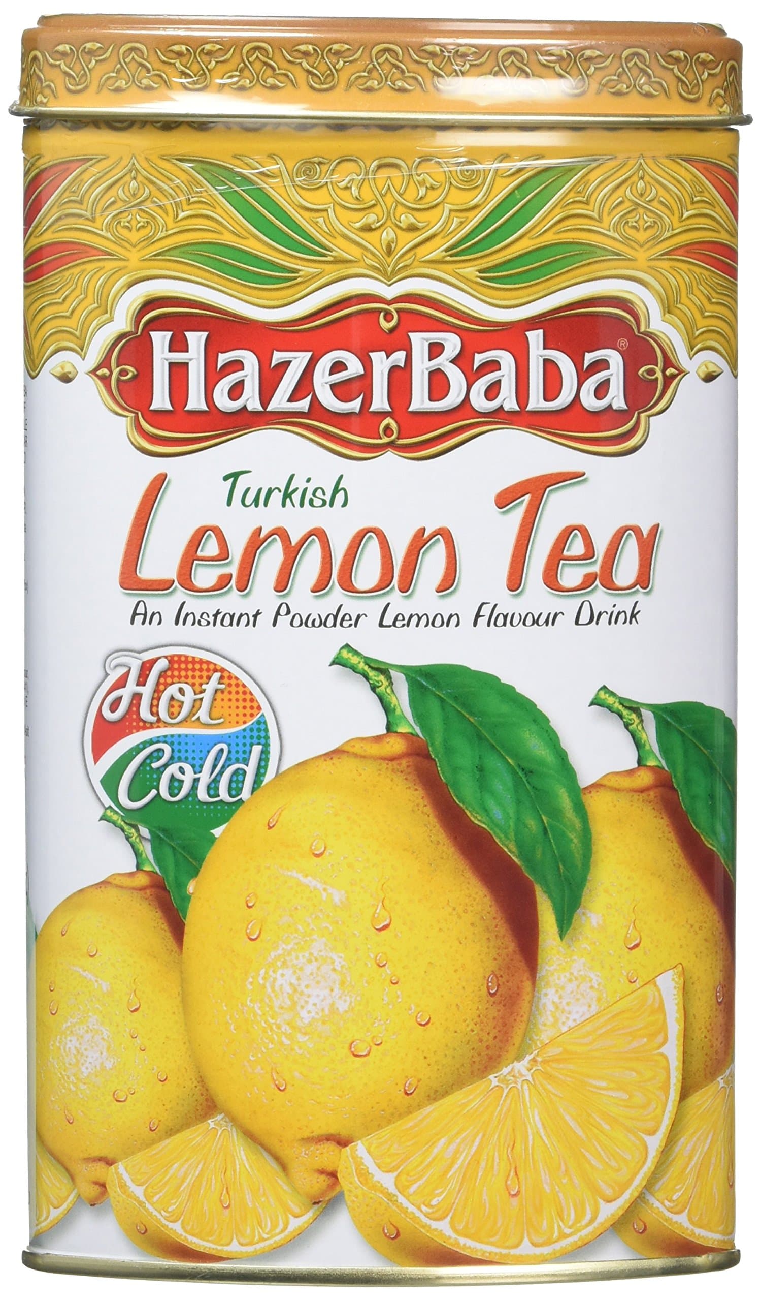 Hazer Baba Turkish Lemon Tea 250g TIN
